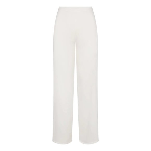 Skims Bridal Silk relaxed pant marble white size medium - Picture 5 of 5